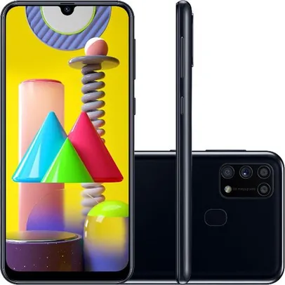 [Ame SC R$980] Smartphone Samsung Galaxy M31 128GB 4G Wi-Fi Tela 6.4'' Dual Chip 6GB RAM Câmera Quádrupla + Selfie