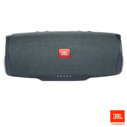 Caixa de Som Bluetooth JBL Charge Essential com Potência de 20W Cinza