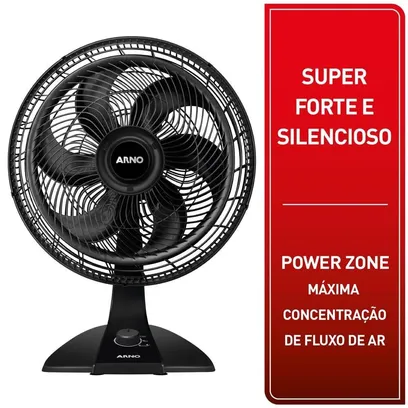 Product photo Ventilador De Mesa Arno VF42 Turbo Force 2 Em 1 Preto 40cm