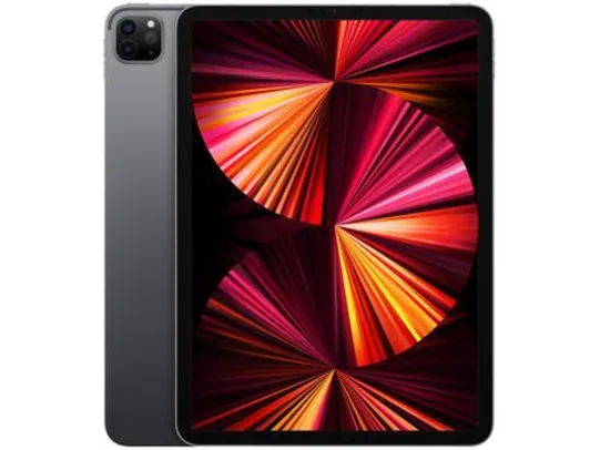 Apple iPad Pro 2021 11”, Wi-Fi 256GB - Cinza-espacial | R$9090