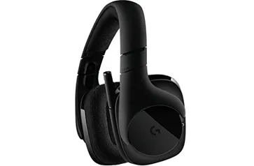 Headset Gamer Sem Fio Logitech G533 7.1 Dolby Surround com Drivers de Áudio Pro-G e Bateria Recarregável