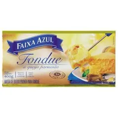 Fondue de Queijo Parmesão FAIXA AZUL Caixa 400g - R$34