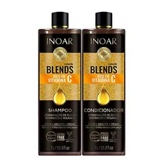 [Prime] Kit Shampoo e Condicionador Blends Vitamina C 1L, INOAR | R$44