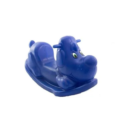 Gangorra Cachorro Balanço Infantil - Balanço Cor Azul