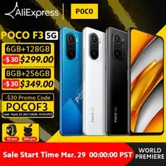 SMARTPHONE POCO F3 -$30 OFF | R$1533