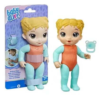 Boneca Baby Alive Hora Do Soninho Loira - Hasbro F5820