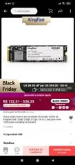 SSD KingFast 1Tb NVME | R$ 449