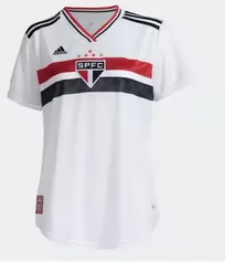 Camisa São Paulo I 22/23 s/n Torcedor Adidas Feminina