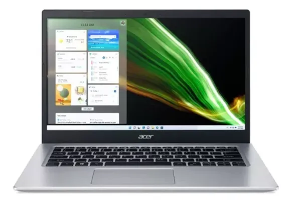 [CC Santander]Notebook Intel I3 11a geração 4gb Ram SSD 256gb Tela IPS Acer  Aspire 5 A514-54-385s