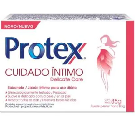 [PRIME] Sabonete ÍNTIMO em Barra PROTEX Delicate Care | R$2,29