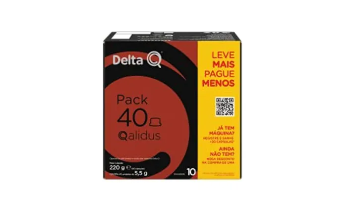 Delta Q Cápsulas de Café Qalidus Pack XL - Int 10