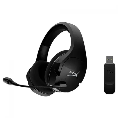 Headset Gamer Wireless HyperX Cloud Stinger Core, 7.1 Surround, USB, 40mm, Black, HHSS1C-BA-BK/G