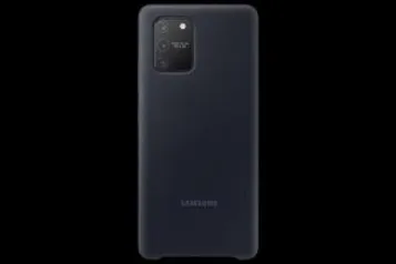 Capa Protetora Silicone Galaxy S10 Lite Preto