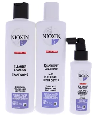 [Internacional] [AME R$222] Kit Nioxin System 5 Shampoo + Condicionador + Leave in | R$296