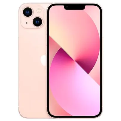 REEMBALADO: iPhone 13 128GB Rosa Tela de 6,1 Câmera Dupla de 12MP