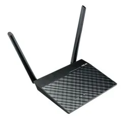 Roteador Wireless ASUS RT-N300, 300Mbps, 2 Antenas, 5dbi, 3-em-1 Roteador/Repetidor/Access Point, Configuração Fácil, Grande Alcance