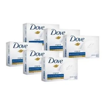 [Extra] Kit Sabonete em Barra Dove - 6 Unidades + Fretinho - R$7,74