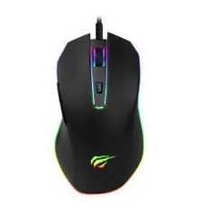 Mouse Gamer Havit MS837 RGB, 7000 DPI, 7 Botões, Black