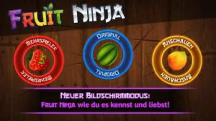 [Play Store] Fruit Ninja por R$0,40