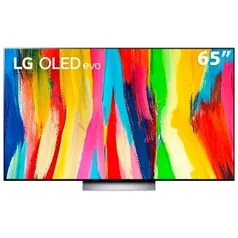 Smart Tv 65 Polegadas Lg 4k Oled65c2 Evo 120hz G-sync Freesync Hdmi Thinq Google Alexa Cinza Bivolt