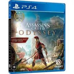 Game Assassins Creed Odyssey Edição Limitada Day One PS4 - R$130