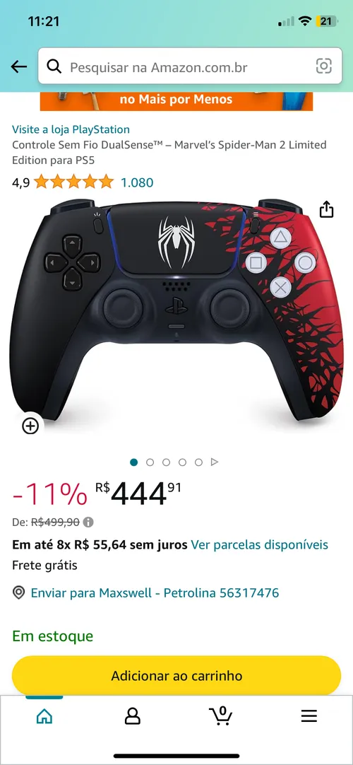 Imagen na descrição da promoção