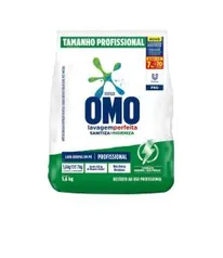 [Cliente Ouro] Sabão em Pó Concentrado Omo Lavagem Perfeita - Sanitiza e Higieniza Profissional 5,6kg | R$ 34