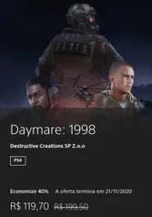 Daymare: 1998 - PS4 | R$119