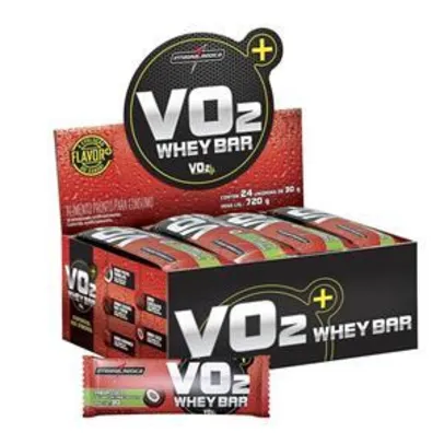 VO2 WHEY BAR - Caixa com 24 Barrinhas