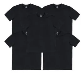 Kit 5 Camisetas Masculinas Hering Básicas Slim