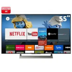 Smart TV LED 55" UHD 4K Sony XBR-55X905E, HDR, 4 HDMI, 3 USB - R$ 3959