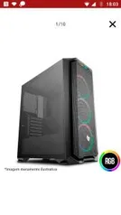 Gabinete Gamer Pichau Gadit X Lateral Vidro Temp, PGG-X01 | R$277