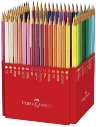 Lápis de Cor, Faber-Castell, EcoLápis, 60 Cores | R$93