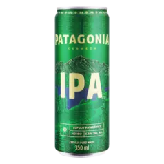 Cerveja IPA Puro Malte Patagonia Lata 350ml