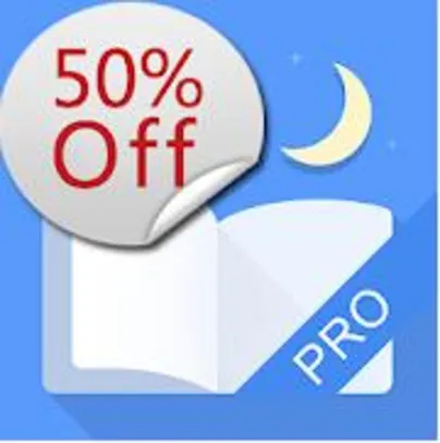 Moon+ Reader Pro (50% OFF) - R$9