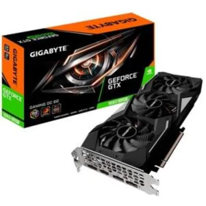 Placa de Vídeo Gigabyte NVIDIA GeForce GTX 1660 Super Gaming OC, 6GB, GDDR6 - GV-N166SGAMING OC-6GD