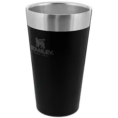 Copo Térmico de Cerveja Sem Tampa Matte Black 473ml - STANLEY.PMI-8029 