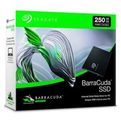 SSD Seagate 2,5´ 250GB STGS SATA III Leituras: 560MBs / Gravações: 530MBs - STGS250401