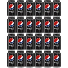 Refrigerante Pepsi Zero Black Lata 350ml - 24 Unidades