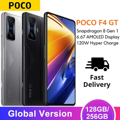 Global Version Poco F4 Gt 5g  Smartphone 128gb Snapdragon 8 Gen 1 Pop-up T