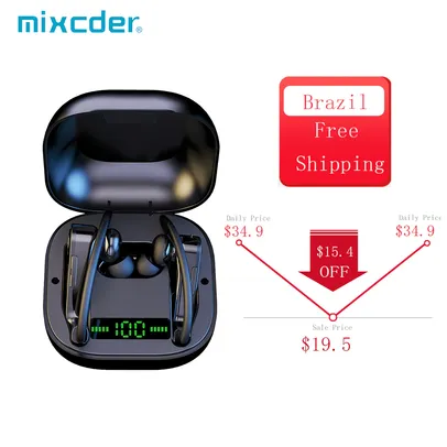 Fone de Ouvido Mixcder T2 TWS Bluetooth | R$61