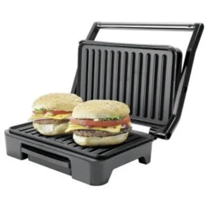 Grill Mallory Asteria Compact, 2 porções com regulagem de altura da chapa - R$69