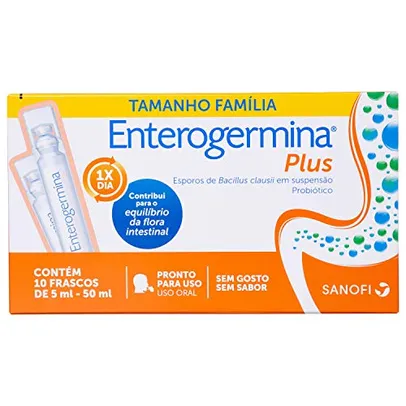 [REC] Probiótico Enterogermina Plus, 10 unidades de 5 ml