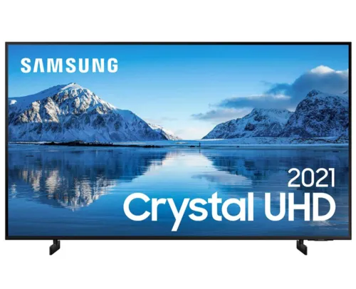 Samsung Smart TV Crystal UHD 4K 75?, Tela sem Limites, Visual Livre de Cabos, Alexa e Wi-Fi - 75AU8000