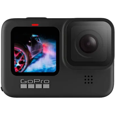 Câmera Digital e Filmadora GoPro Hero9 Black 20MP Vídeo 5K LCD Display 2.27"