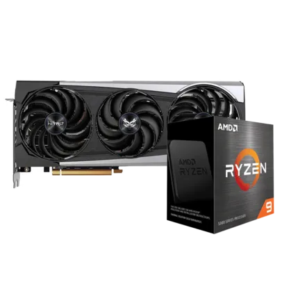 Kit Upgrade Sapphire Radeon Nitro+ RX 6700 XT + AMD Ryzen 9 5900X | R$13.446