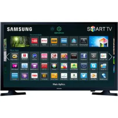 Smart TV LED 32" Samsung 32J4300 HD com Conversor Digital 2 HDMI 1 USB Wi-Fi 120Hz por R$ 950