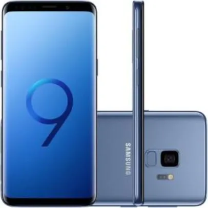 Smartphone Samsung Galaxy S9, 128GB, 12MP, Tela 5.8´, Azul - SM-G9600 - R$2399