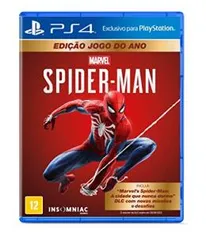 Marvel's Spider-Man - Edição Jogo do Ano - PlayStation 4 | R$ 123