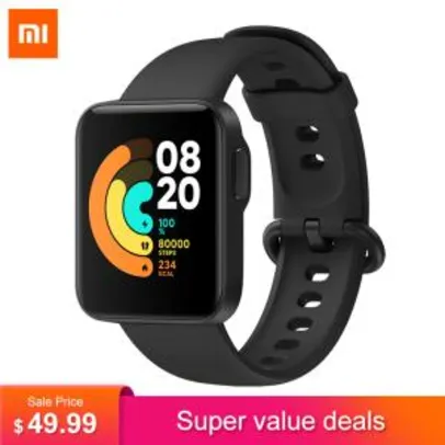 Xiaomi Mi Watch Lite GPS | R$255